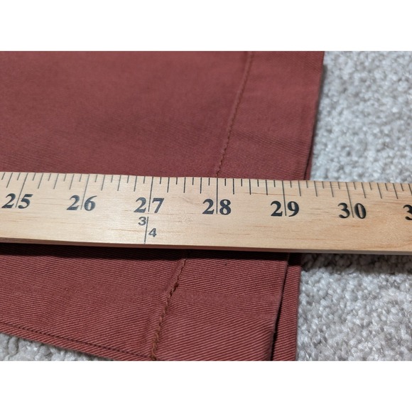 J. Crew Men's Driggs Slim Fit Chinos, Dusty Red, Size 31x30 NWT - Picture 8 of 8